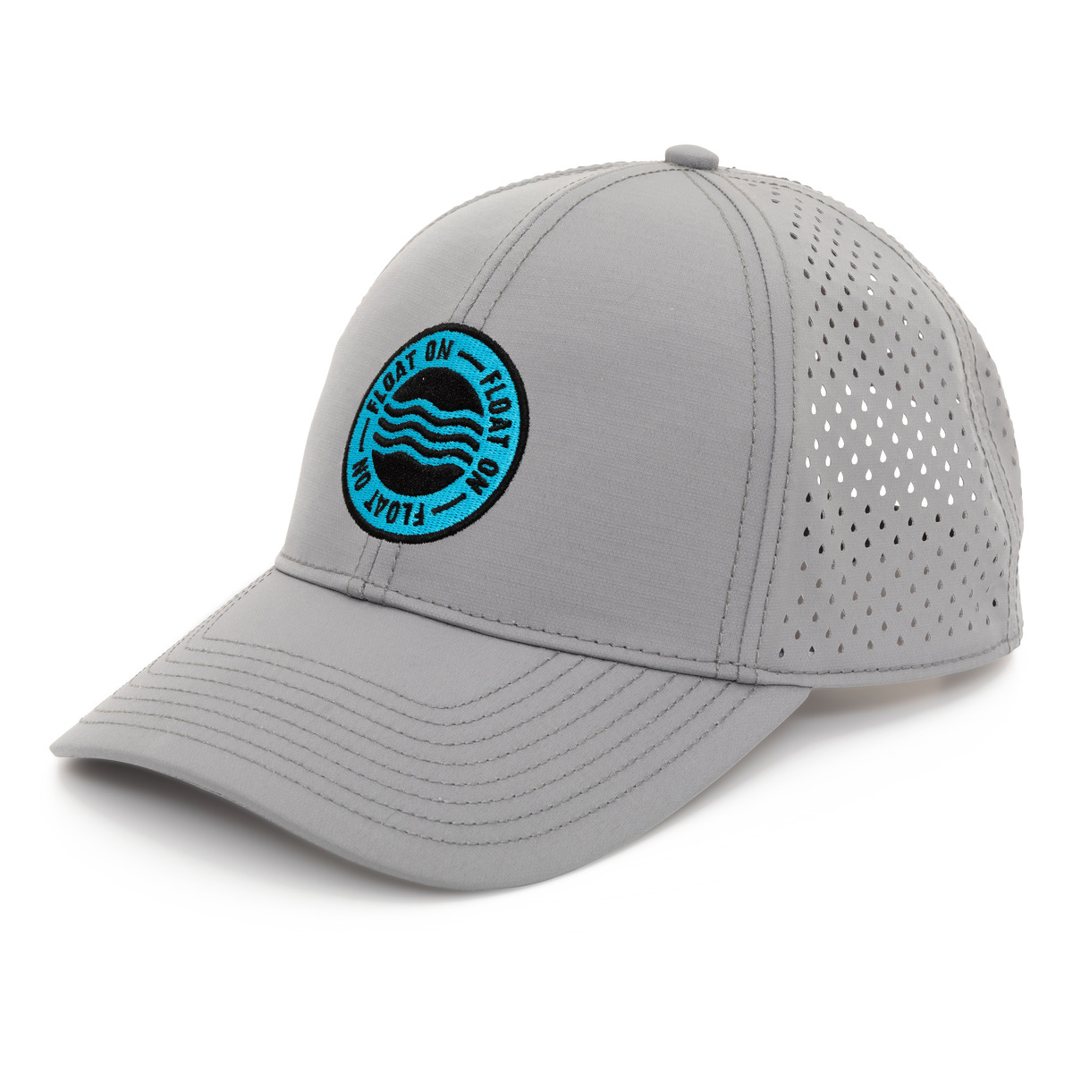 AHFH-P1698-GY_Floating Hat_Gray Patch_Studio_Front Left_Hero