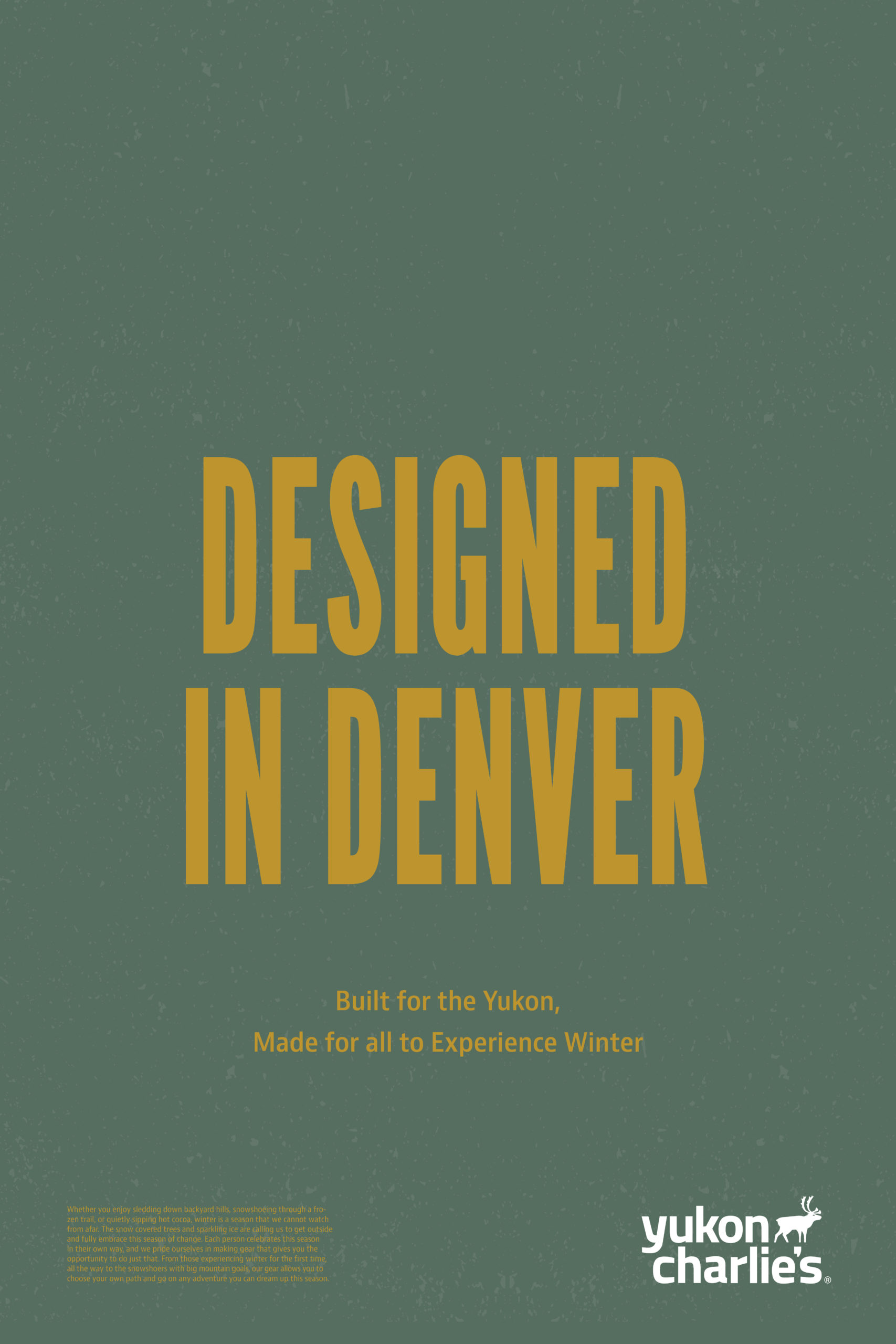 YC Typography Poster – Denver